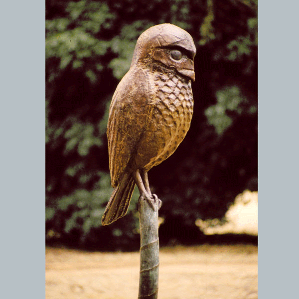 The Owlpole, Waite Arboretum, Sculptor; Will Kuiper